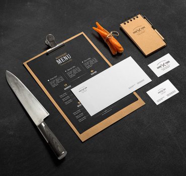 Dark Table Set